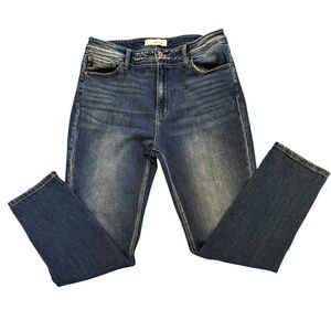 KanCan Dark Blue Straight Leg Jeans
